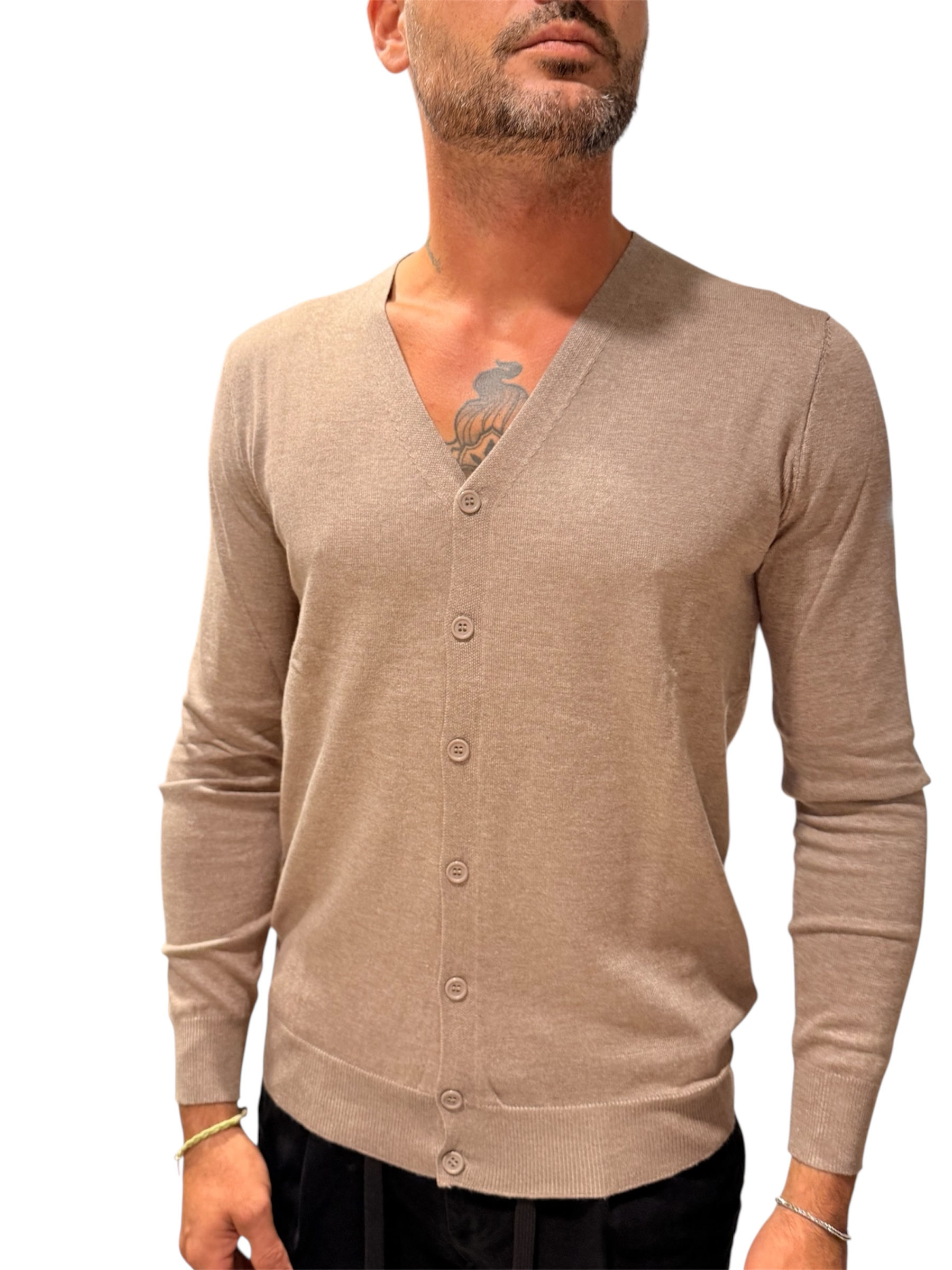 Cardigan scollo V LANDEKPARK