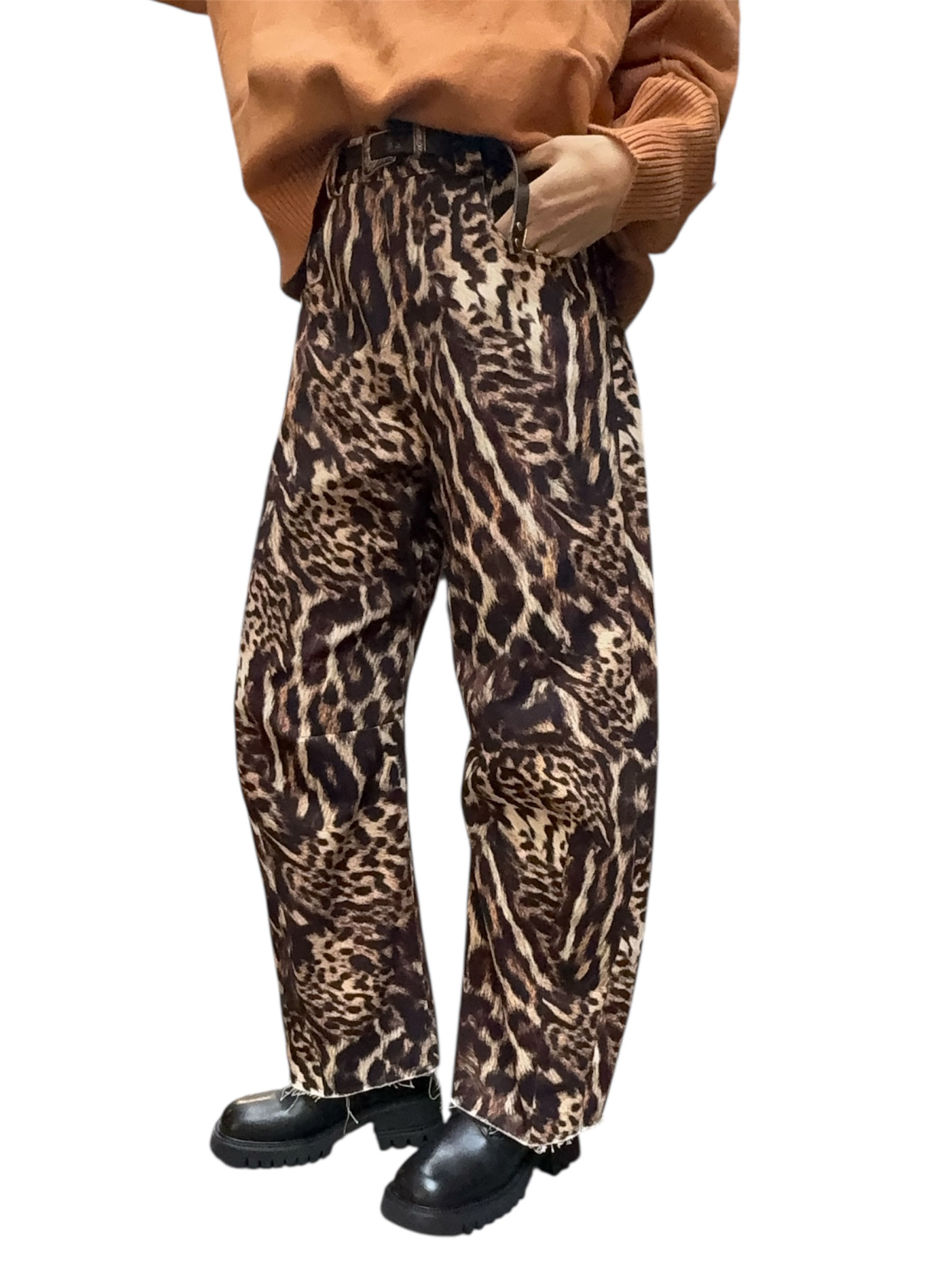 Pantalone animalier MARYLEY