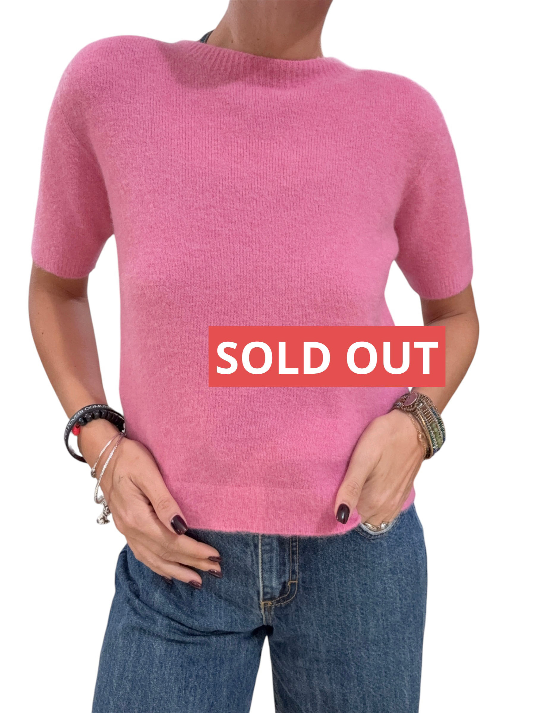 Maglia 87021 rosa BIANCOEBLU