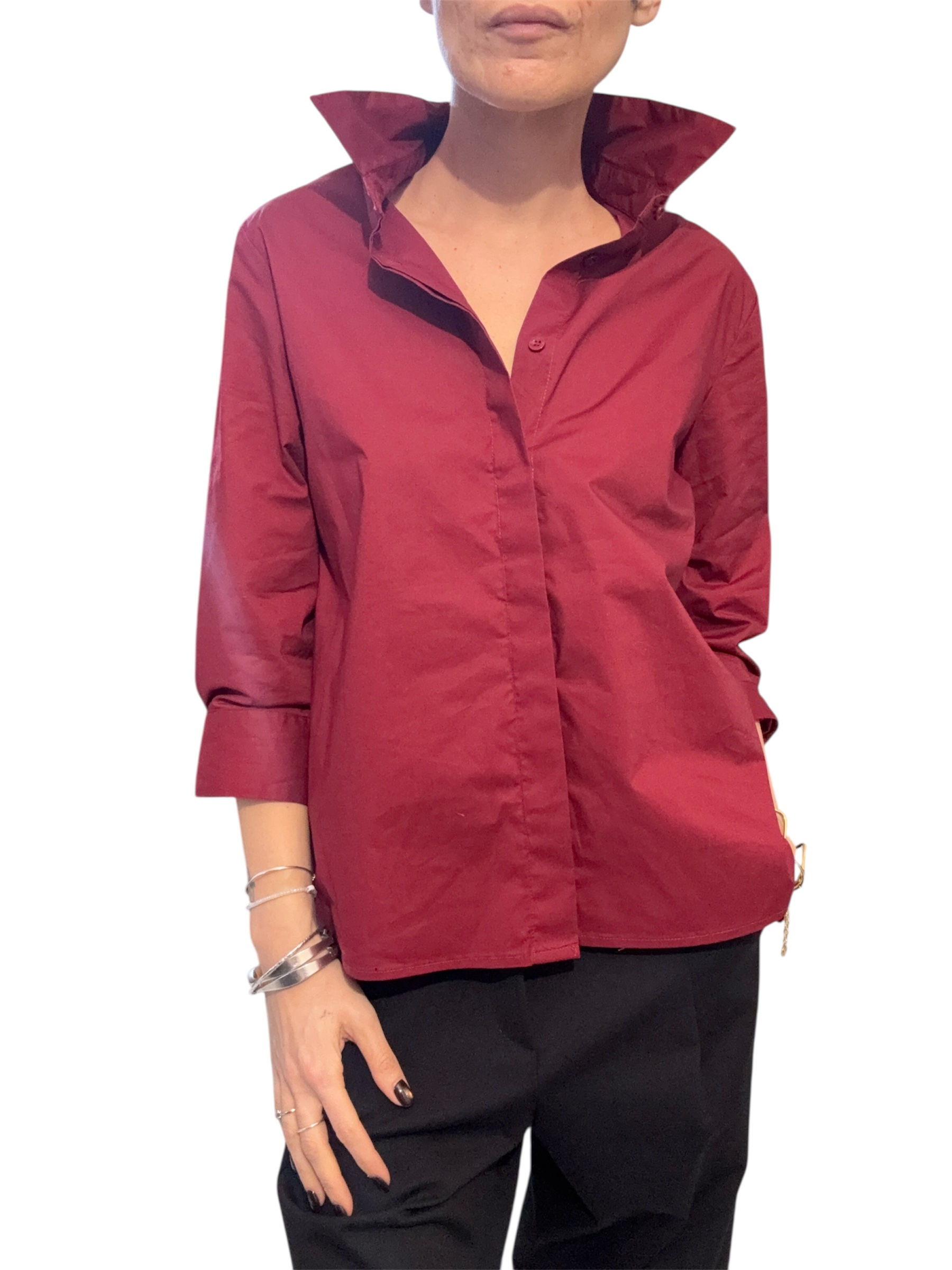 Camicia bordeaux FRESHFLOWER