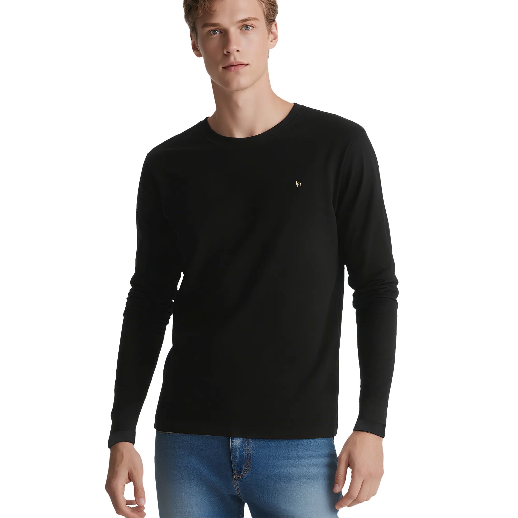 Burgess District Unisex Crew Neck Long Sleeve T-shirt