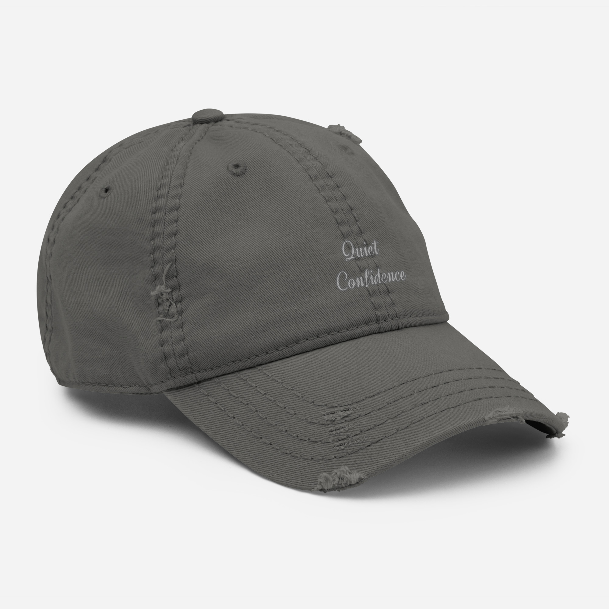 Burgess District "Quiet Confidence" Distressed Hat