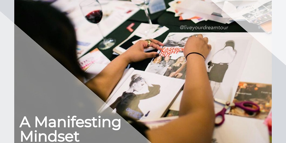 A Manifesting Mindset Vision Board Party
