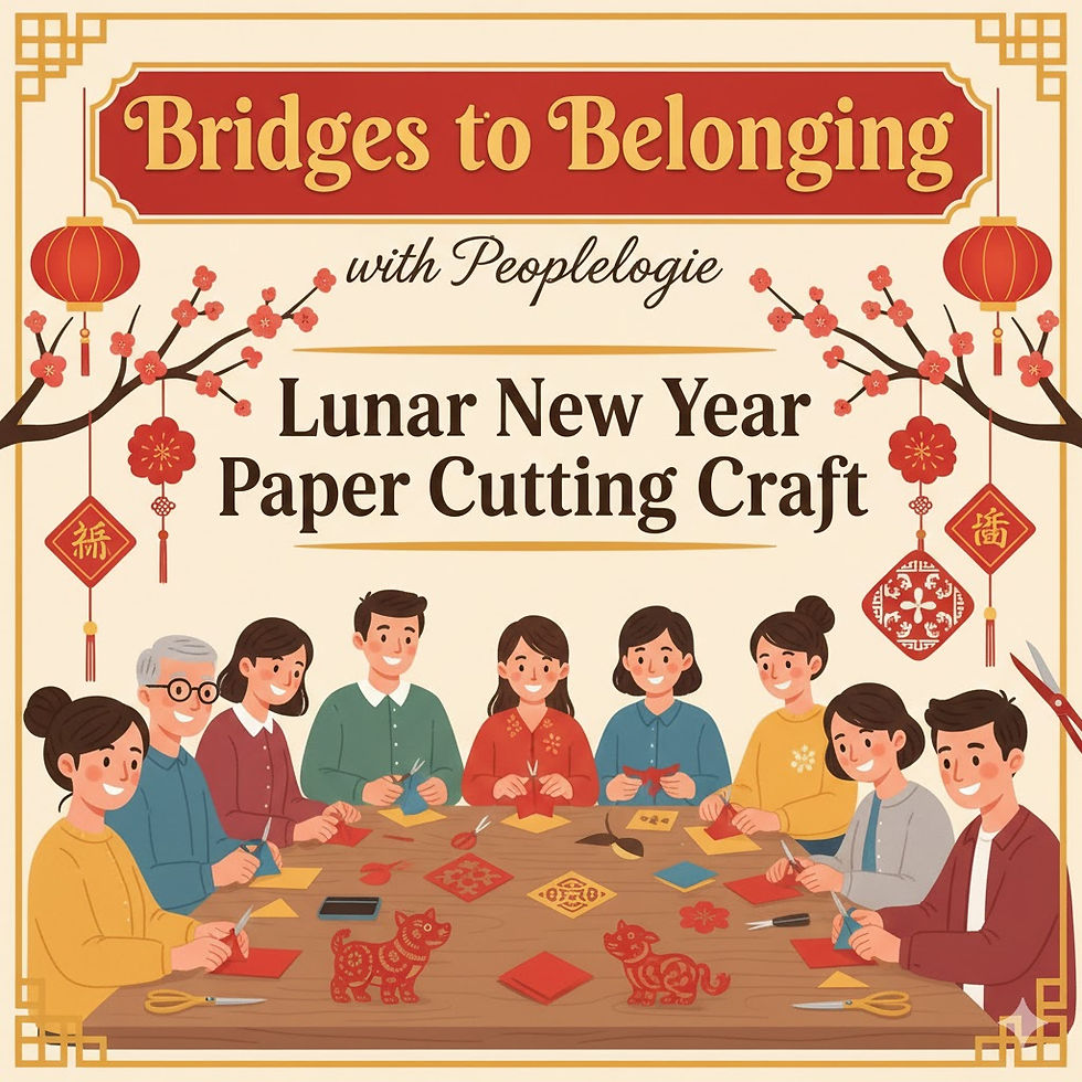 Lunar New Year Paper Cutting Craft