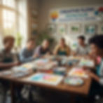 Watercolor Painting for Individuals with Disabilities