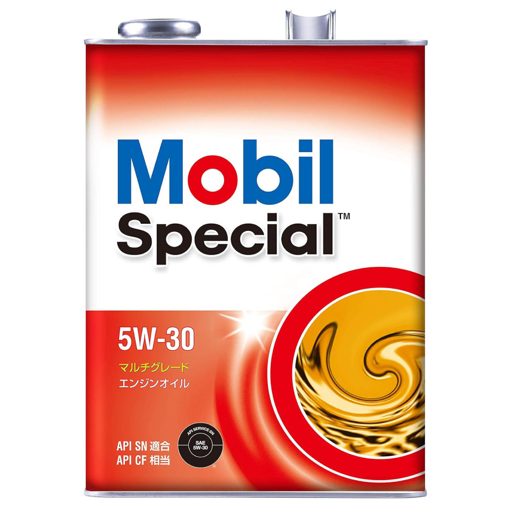 【Mobil/モービル】モービルスペシャル 5W-30 147022 SN CF相当 4L 鉱物油 ガソリン車用