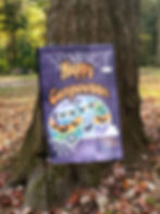 Happy Campoween design with Camp Happy brand.