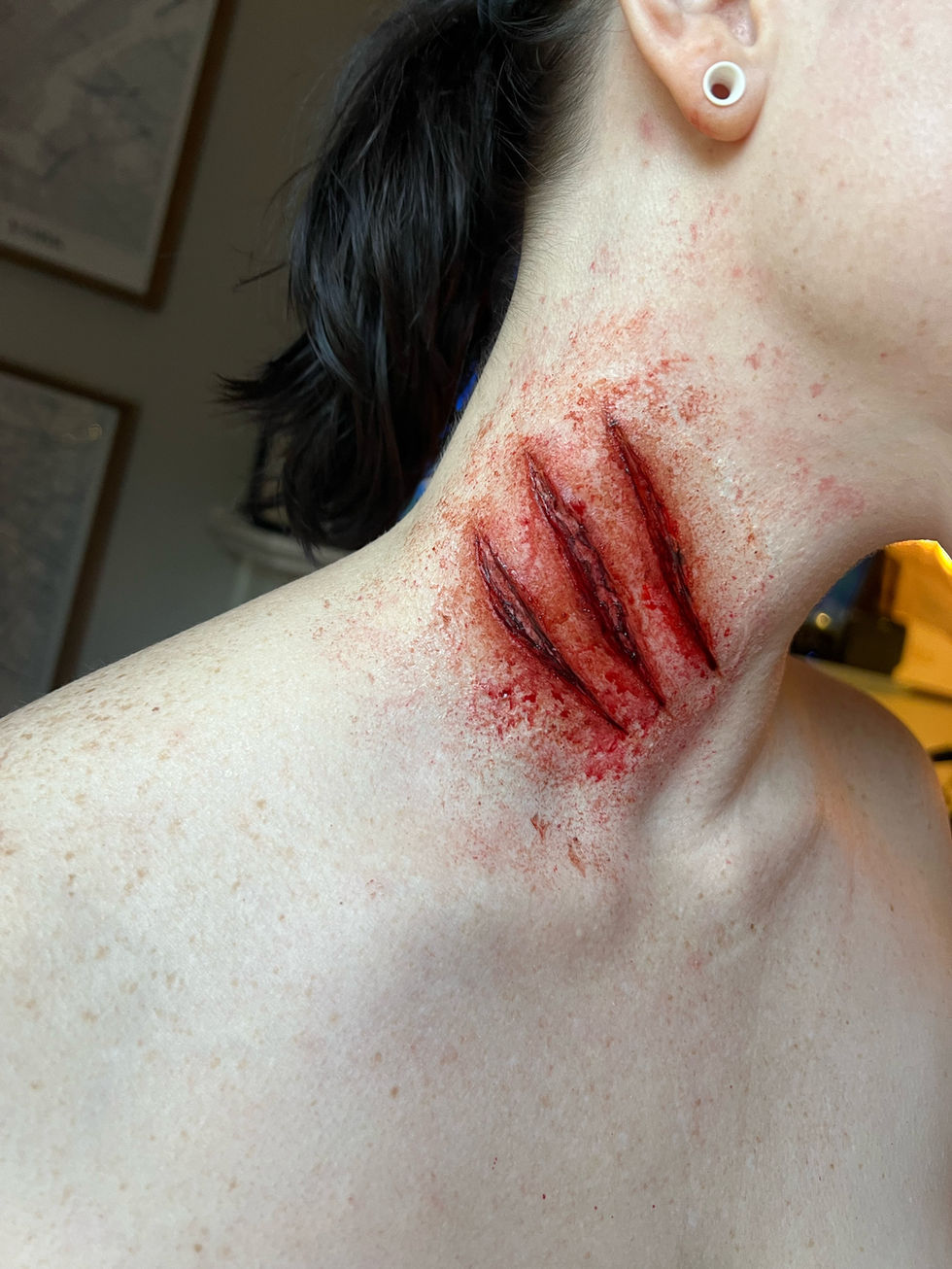 Wound makeup