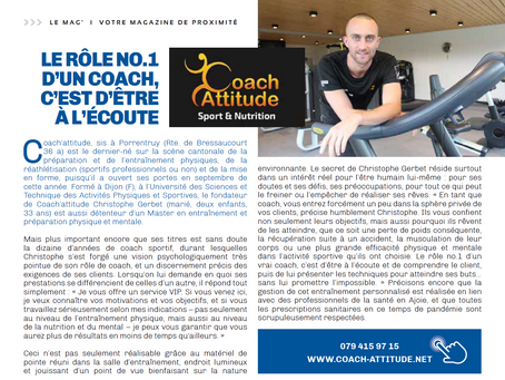 "Le rôle N°1 d'un coach, c'est d'être à l'écoute"