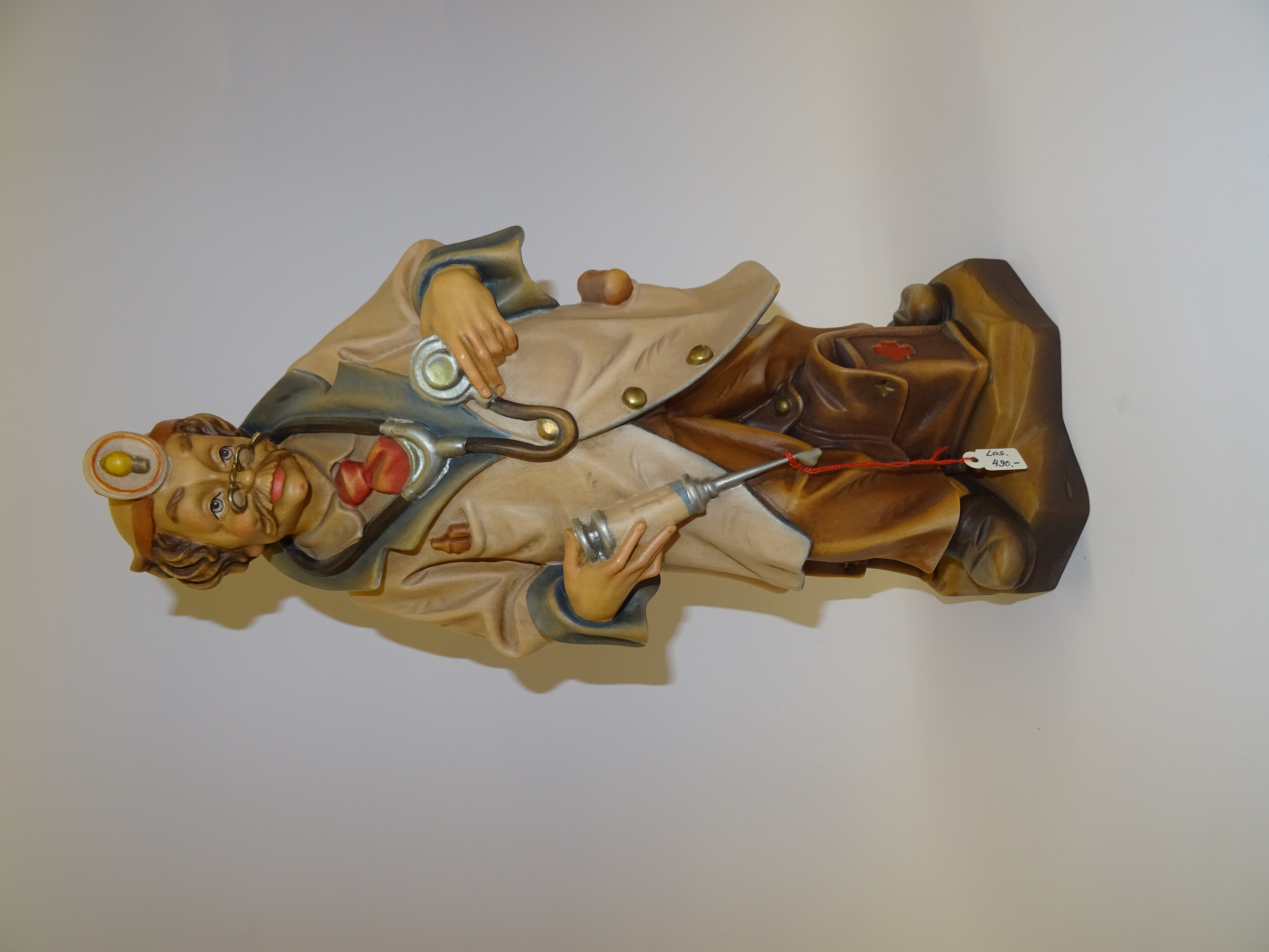Arzt - Figur aus Holz