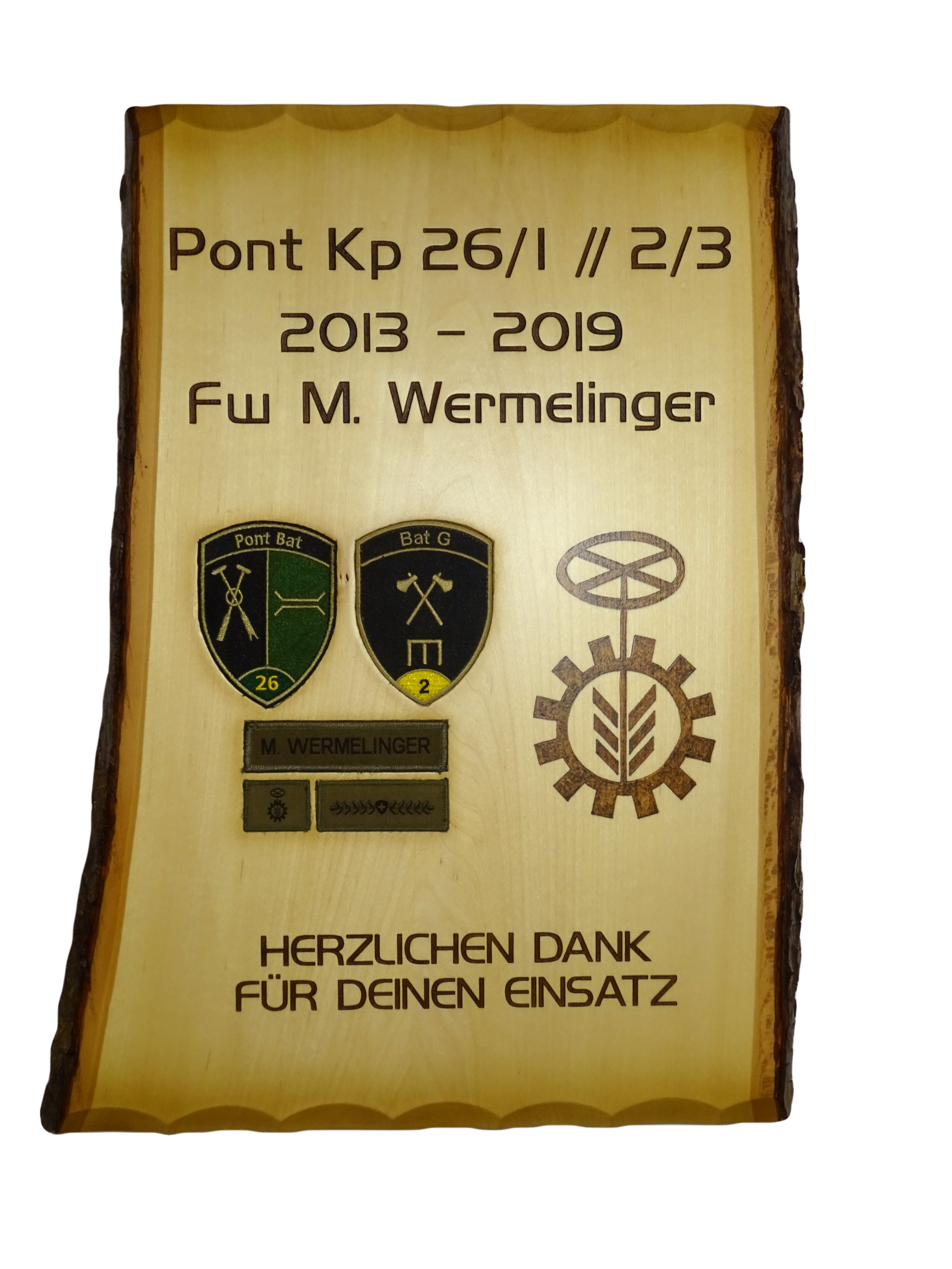 Rindentafel für Militär