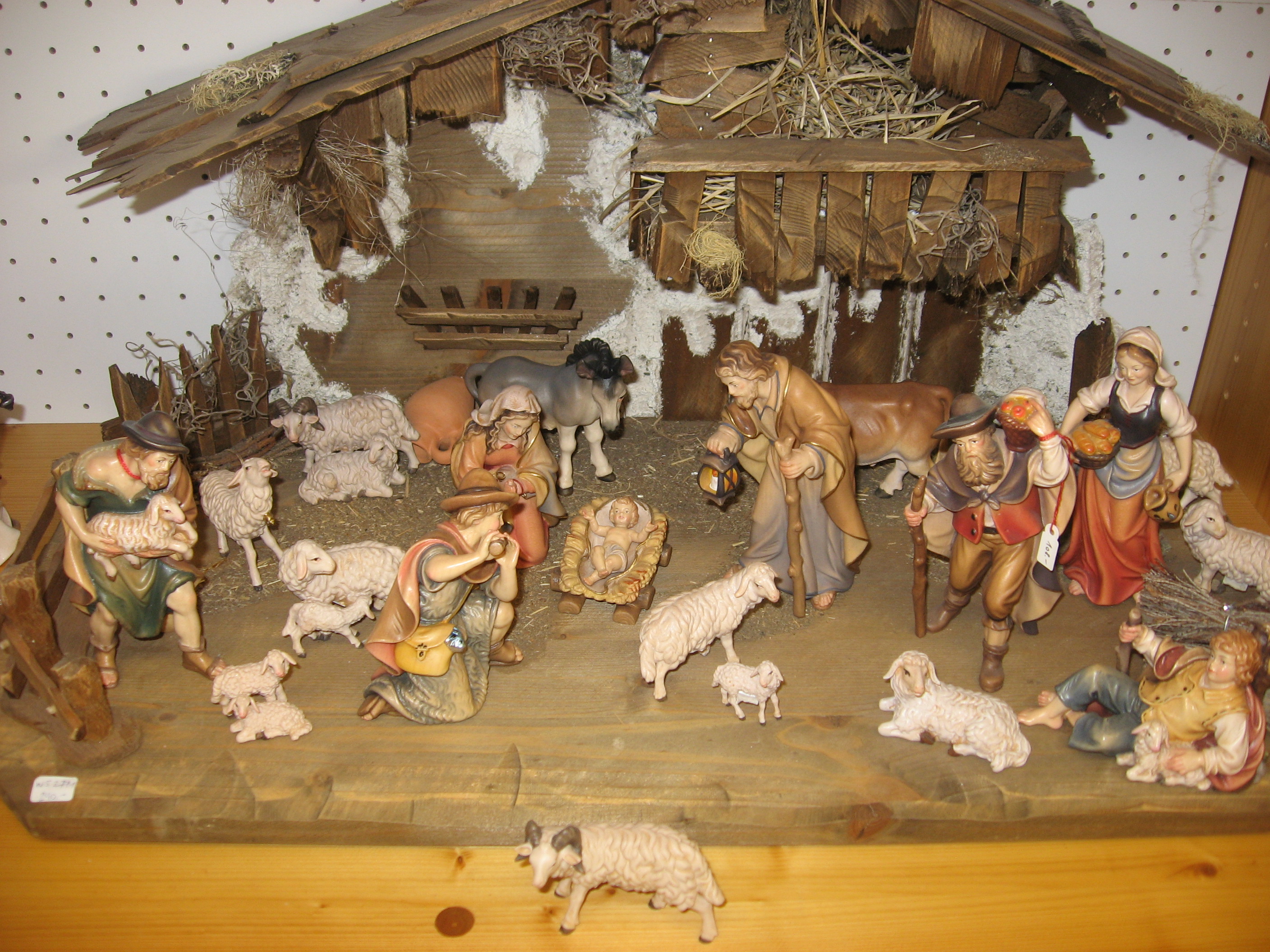 Figuren Heimatkrippe farbig
