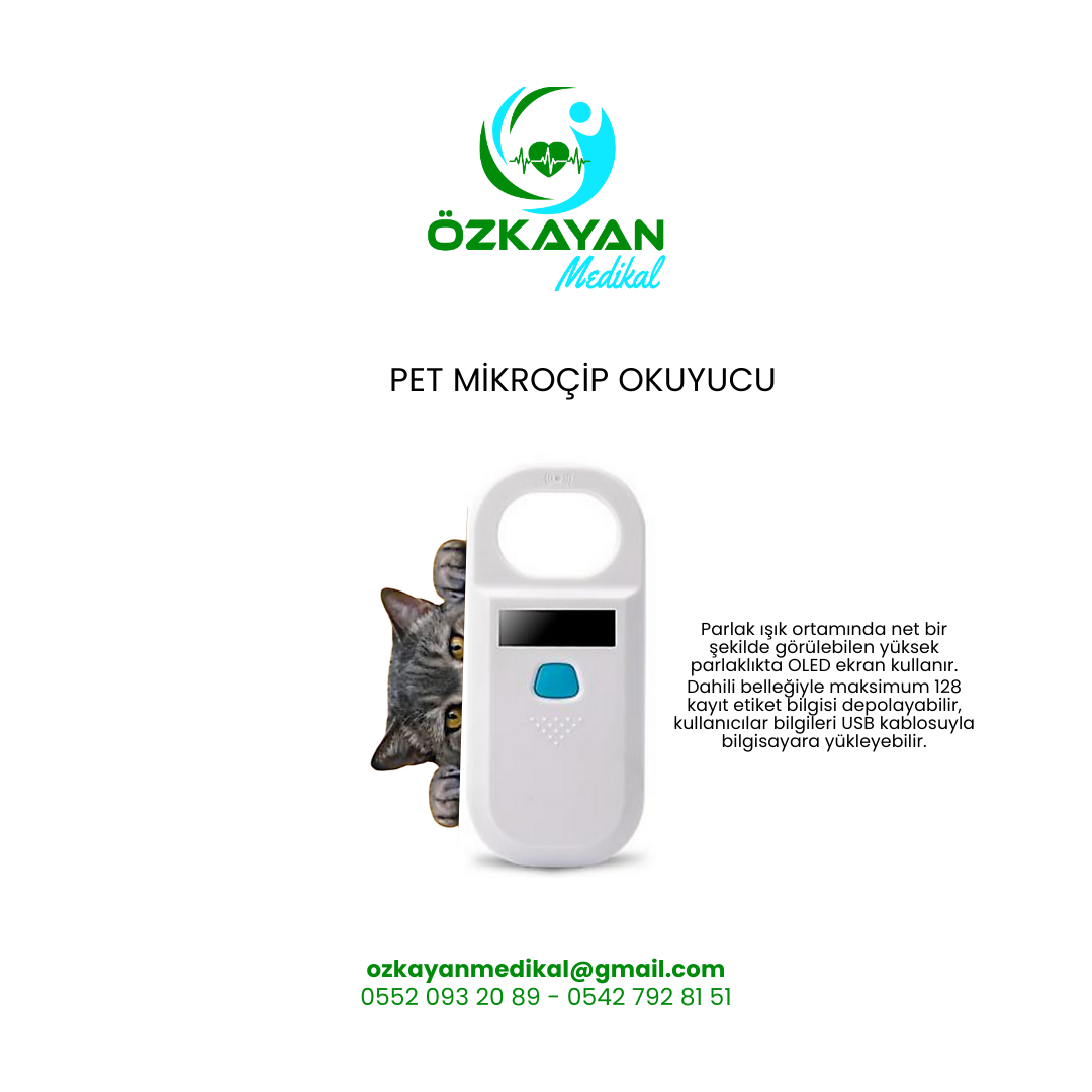 PET MİKROÇİP OKUYUCU