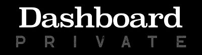 Dashboard Private label