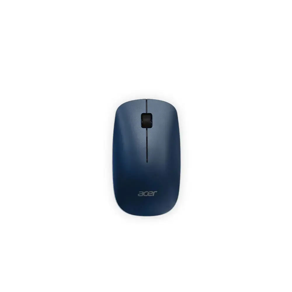 Blue Acer Thin N Light 2.4GHz wireless mouse for laptop and desktop.
