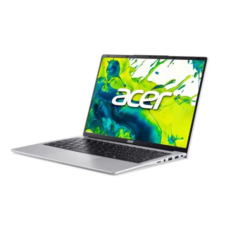 Thumbnail: Acer Aspire Lite 14 laptop showing keyboard and display, AMD Ryzen 3 processor, Windows 11