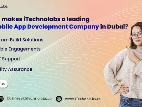 iTechnolabs - Top Emerging Mobile App Development Company Dubai (2023)