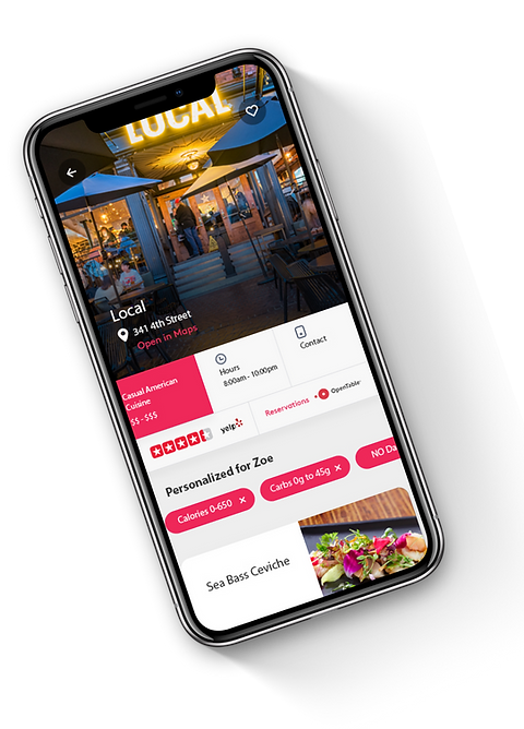 MyMenu-nutrition-local-restaurant-recome
