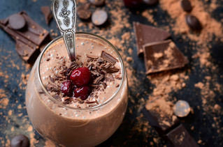 Cherry Chocolate Mylkshake Smoothie