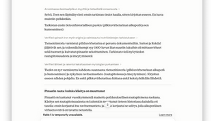 Helsingin Sanomien toimittajan pinaattikoe todisti, kuinka paljon suomalaiset yliopistot ja journalistit ovat jäljessä tekoälyn käytössä.
