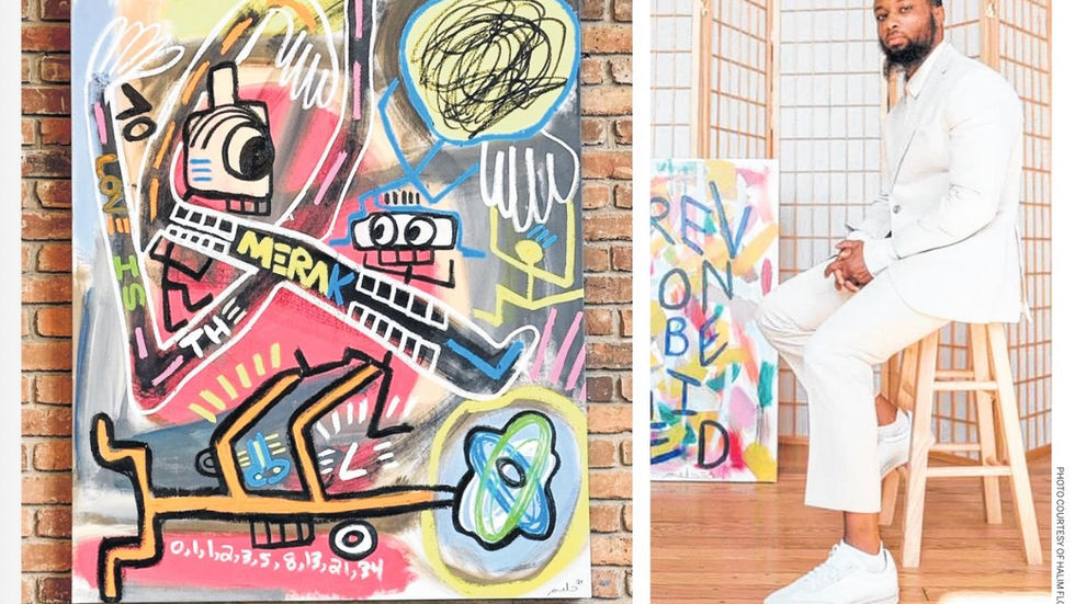 The radiant ascent of Halim Flowers, Art is the Nexus and a showcase at the ARLO Williamsburg