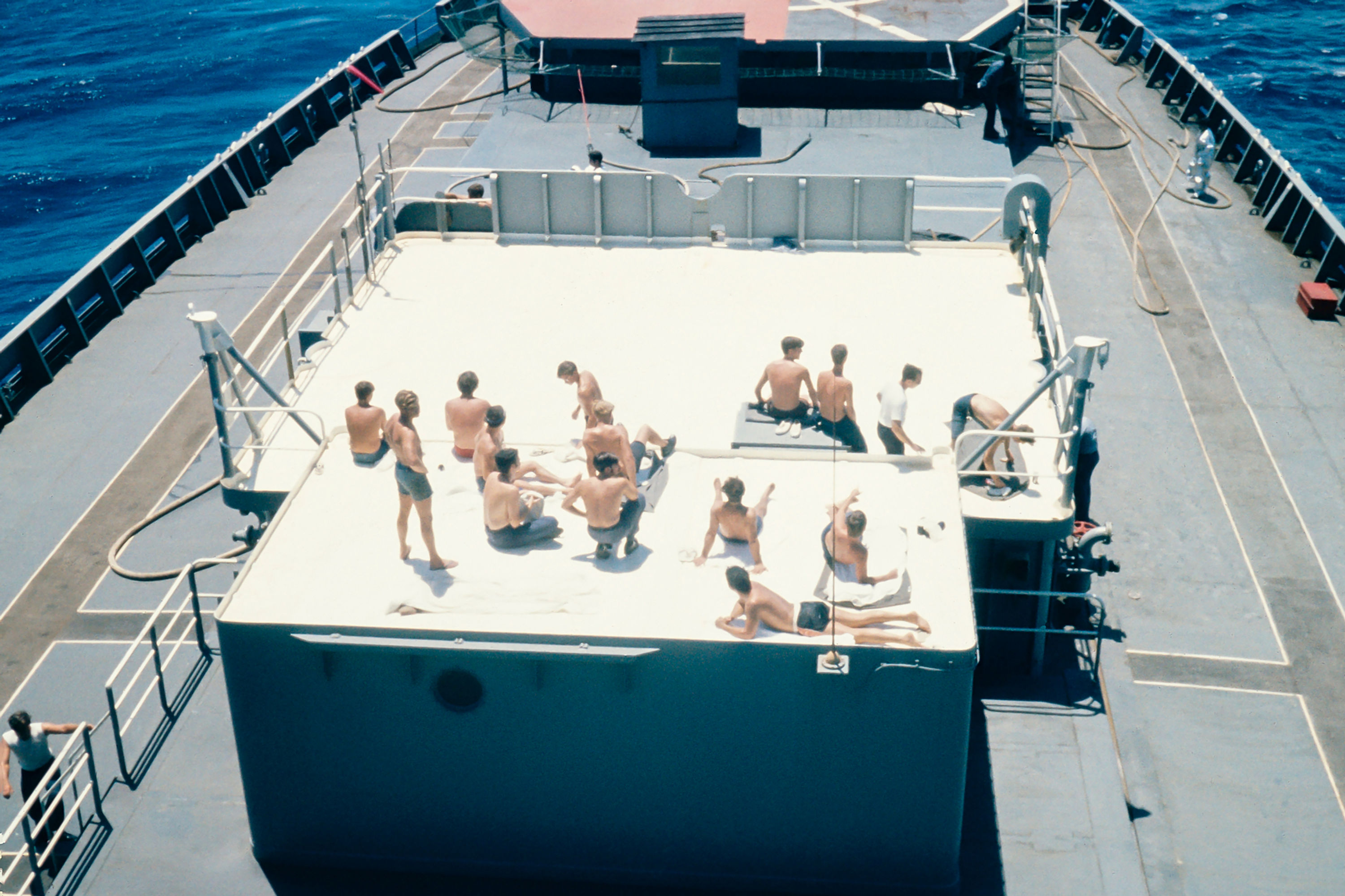 Sunbathing Sailors