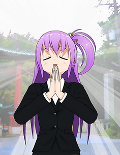 Anime Girl Praying