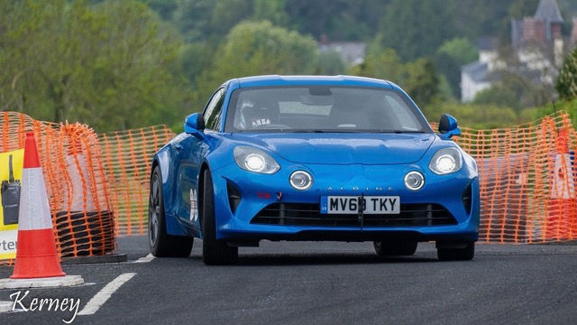 2026 Mays Cross Chicane, Craigantlet Alpine A110 Kerney Photographic