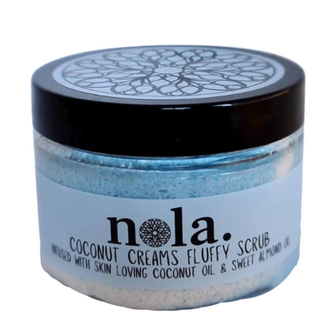 Coconut Creams Fluffy Scrub