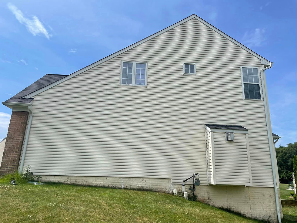 AFTER - SIDING