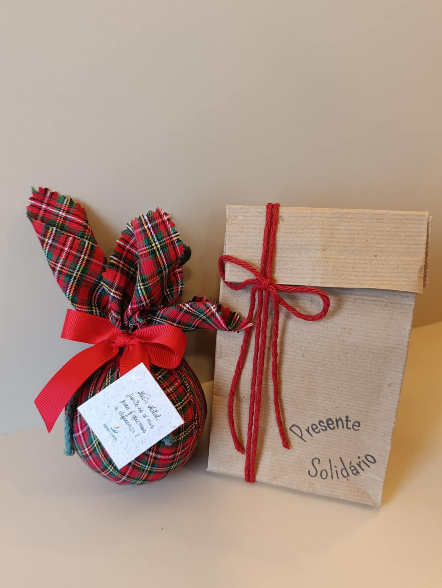 Enfeite de natal sustentável