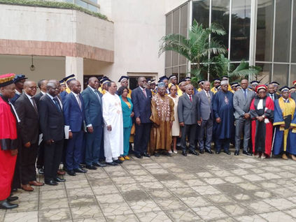 Remise des parchemins 2026 du programme de formation en GPE de l'UY II-Soa