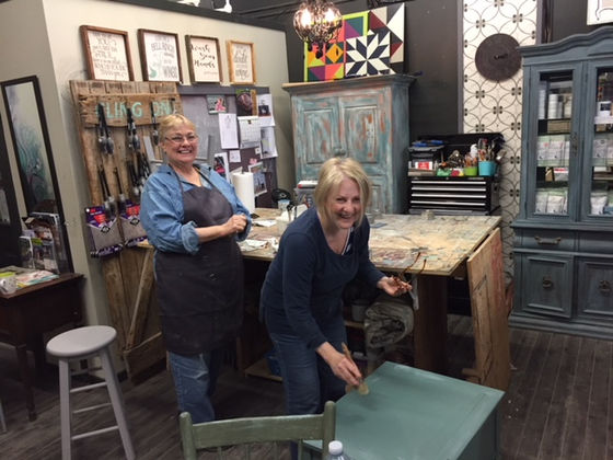Due to cancellation, there are 2 spaces available for our February 24th Milk Paint 'Bring Your O