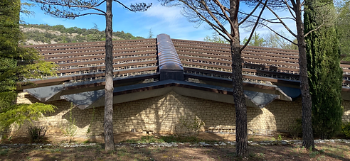 Photo de la chapelle et sa toiture