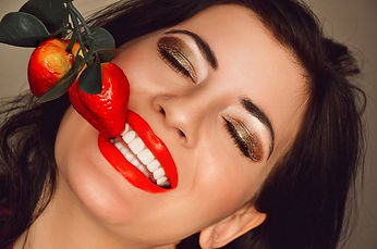 woman with strawberry.JPG