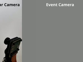 Short demo of an event camera in action