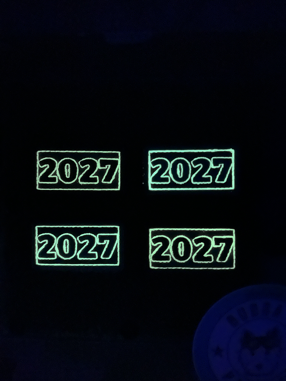 Thumbnail: 2027 Patch Glow in the Dark