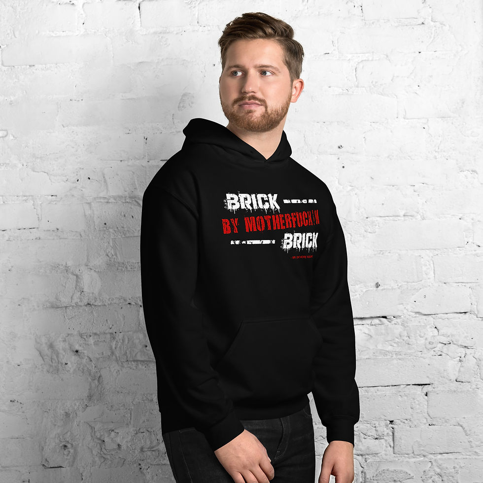 Thumbnail: Brick by Brick Hoodie - Black