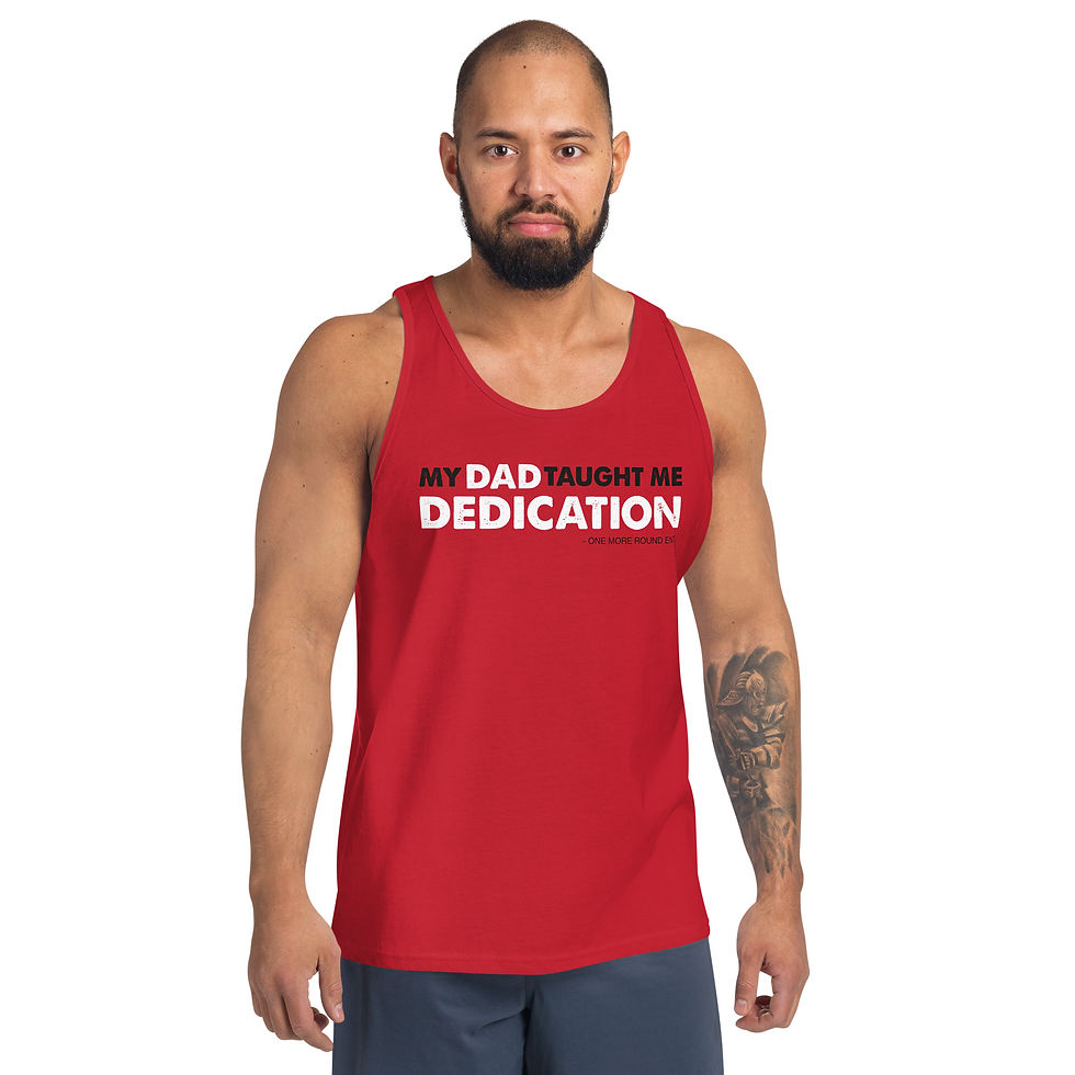 Thumbnail: Dad Dedication Tank - Red