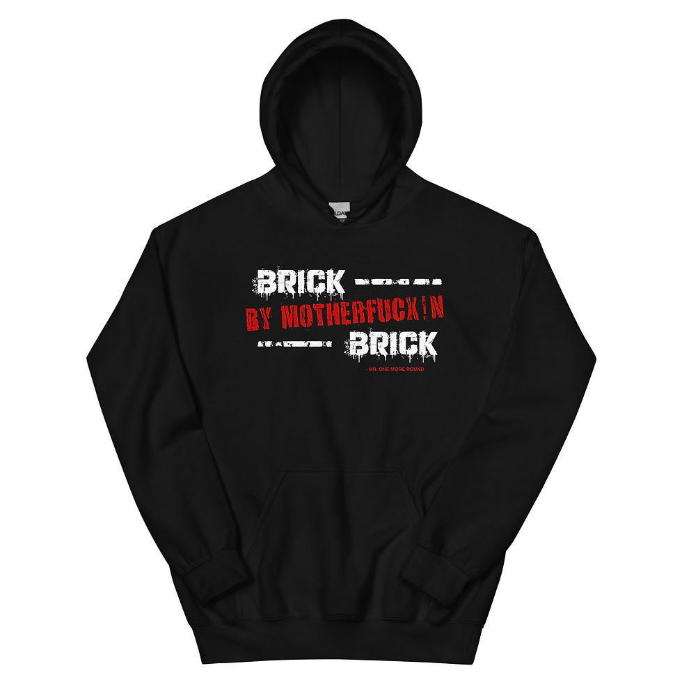 Thumbnail: Brick by Brick Hoodie - Black