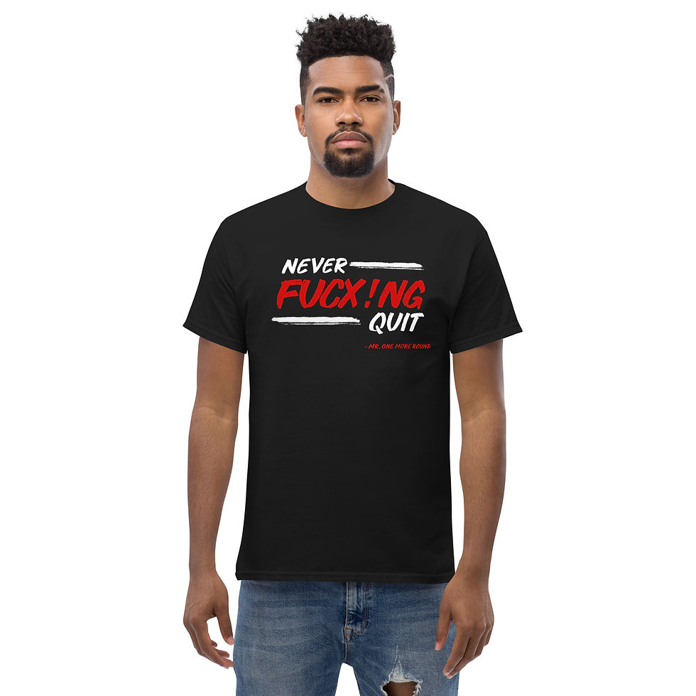 Thumbnail: Never Quit Tee - Black