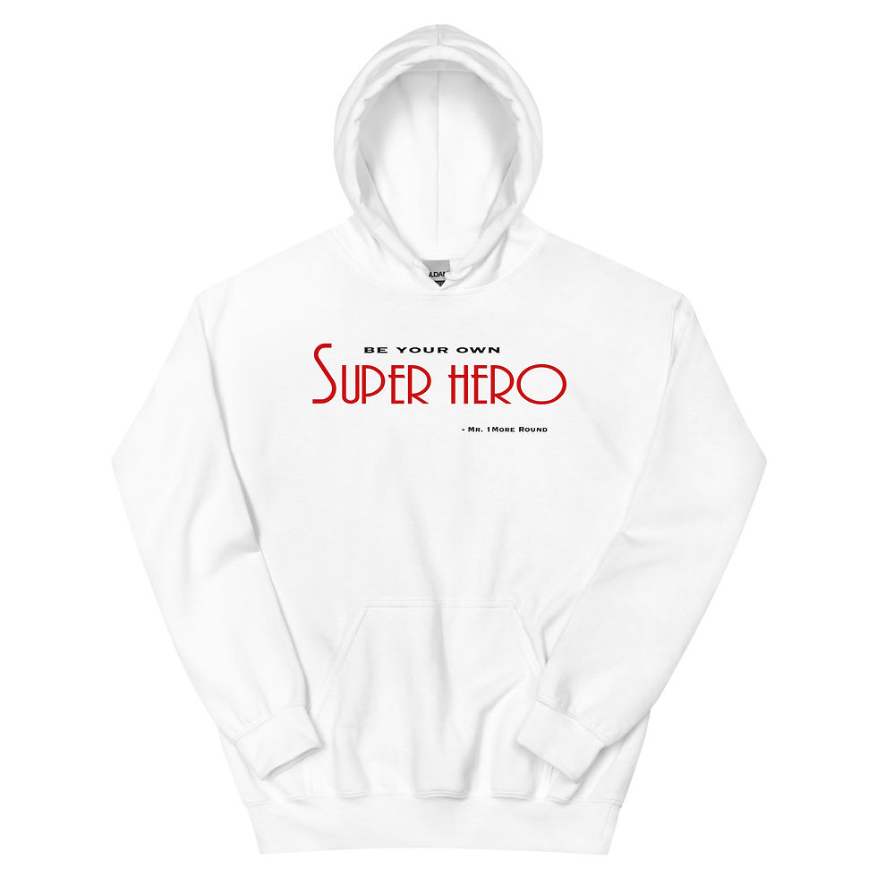 Thumbnail: Superhero Hoodie - White