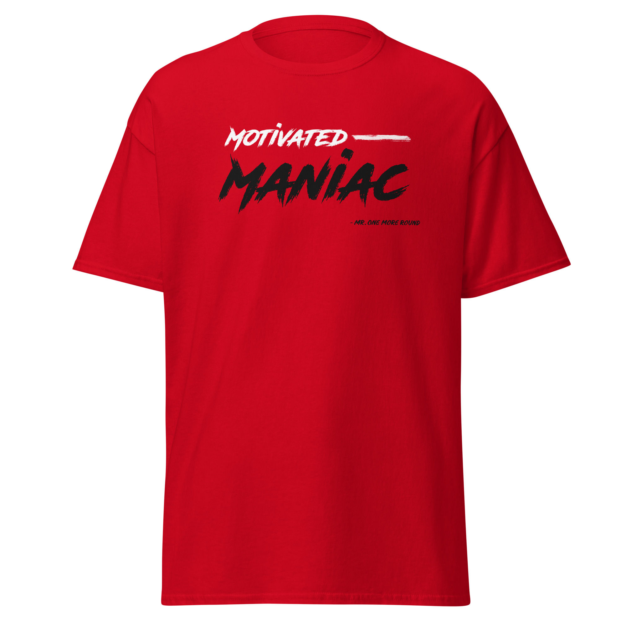 Motivated Maniac Tee - Red