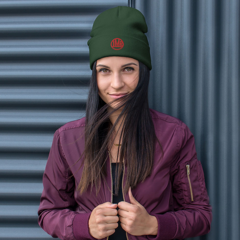 Thumbnail: 1MR Red logo beanie