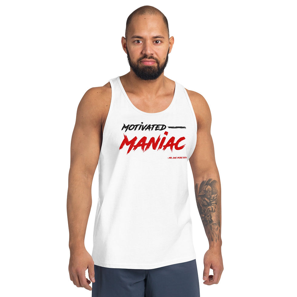 Thumbnail: Motivated Maniac Tank - White