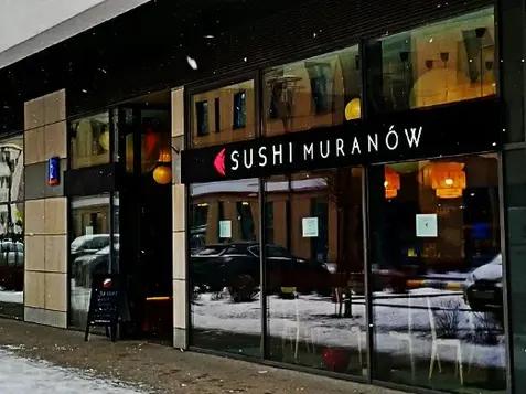 Wnętrze restauracji Sushi Muranów