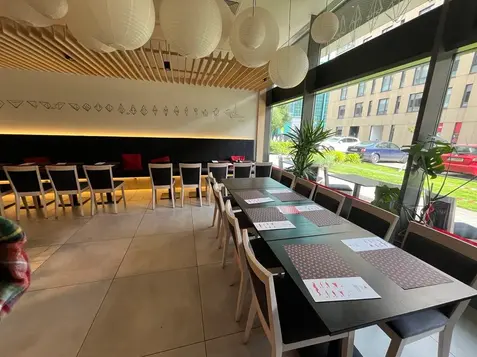 Wnętrze restauracji Sushi Muranów