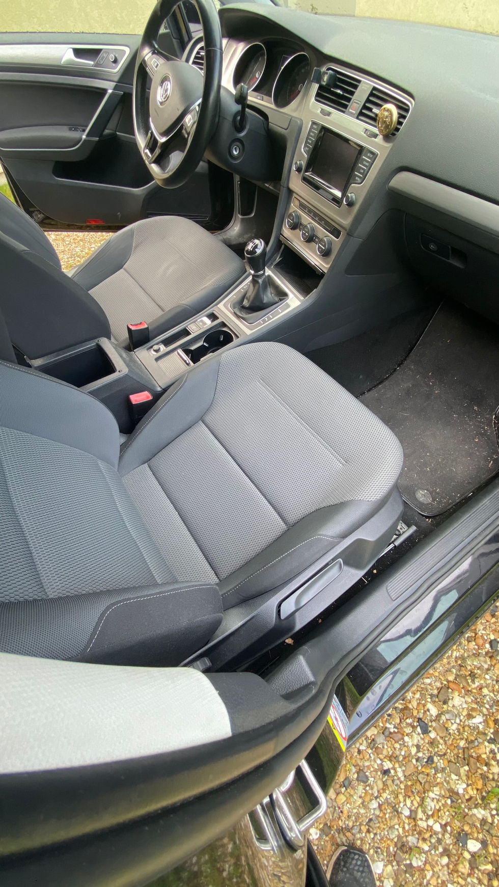 Image parti passager d'une Golf 7