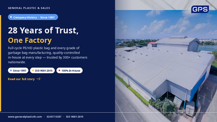 Plastic Bag Factory in Samut Prakan, Phra Pradaeng — 28+ Years with GPS