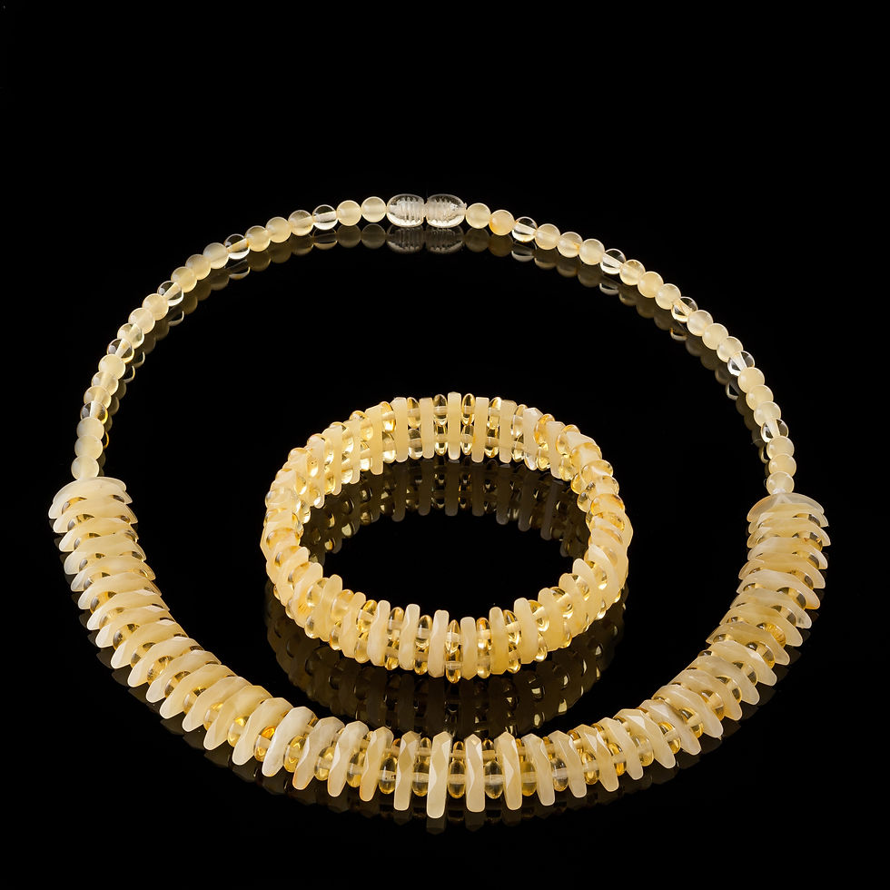Thumbnail: Necklace #MAN006 ; Bracelet #MAB006